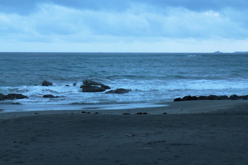 Fototapeta premium 夕暮れのビーチ