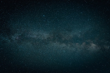 The Milky Way in the night sky