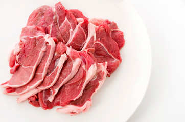 Obraz premium ラム肉（仔羊）モモ肉