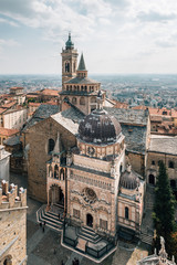 Fototapeta na wymiar The Basilica of Santa Maria Maggiore, in Bergamo, Italy