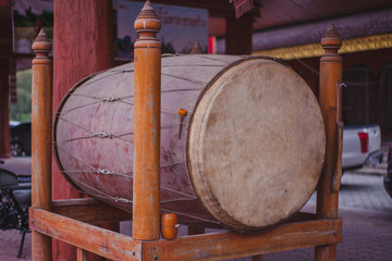 drum is in thai temple