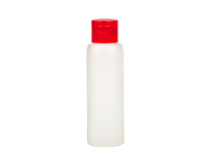 White plastic bottle