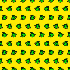 Monkey - emoji pattern 70