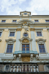 Fototapeta na wymiar facade of a baroque palace