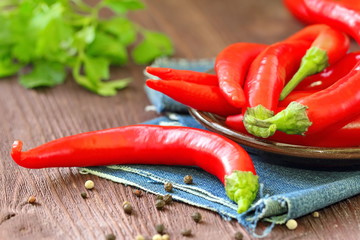 Red hot chili pepper