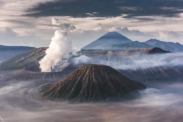 Fototapeten Bali Mount Bromo. God's breath  © Thanasith