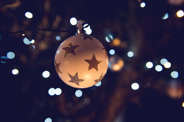 Christmas lights stars