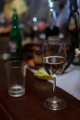 glass of wine