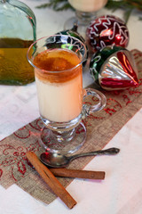 Holiday Eggnog Bourbon Drink