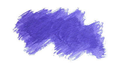 Abstract watercolor of violet color. Handmade stain. Isolated watercolor illustration for decoration