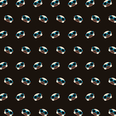 Pug - emoji pattern 12