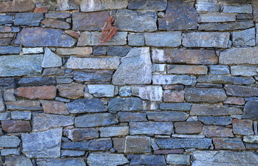 Stone wall texture background natural color