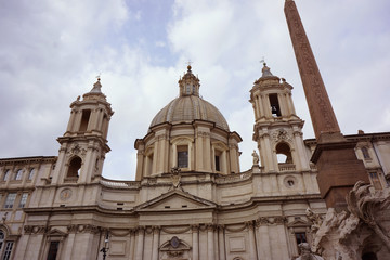 Fototapeta na wymiar Spanish Cathedral, Rome