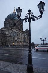 Fototapeta na wymiar Edificio antiguo en Berlín