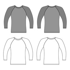 Long sleeve raglan t-shirt