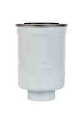 Car motor fuel filter closeup