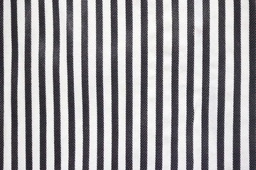 Abstract fabric background with black and white stripes