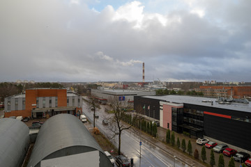 Industrial region in the city of Europe