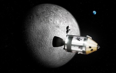 Apollo Command and Service Module, illustration