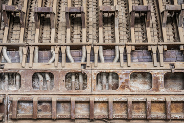 industrial facility in a steelwork