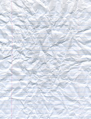 crumpled paper