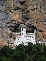 Obraz premium high mountain monastery in Montenegro