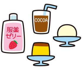 赤ちゃんの服薬を助ける甘い物