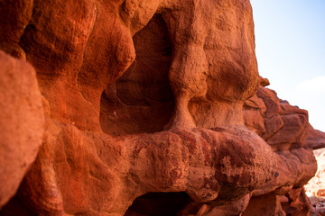 Beauty of Color Canyon in Egypt