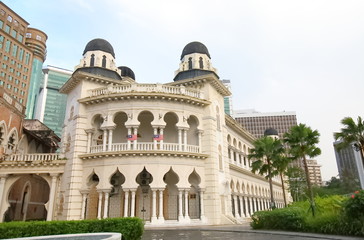 Fototapeta na wymiar Jabatan Warisan Negara historical architecture Kuala Lumpur Malaysia