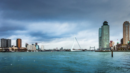 Cloudy Skyline Rotterdam