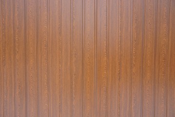 Fototapeta premium brown wooden planks background in the wall