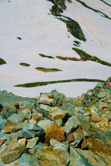 Tateyama mountains in Toyama, Japan. Toyama is one of the important cities in Japan for cultures and business markets.