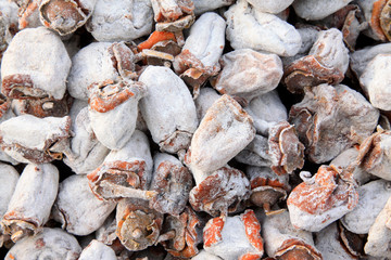 Dried persimmon, a kind of delicious fruit
