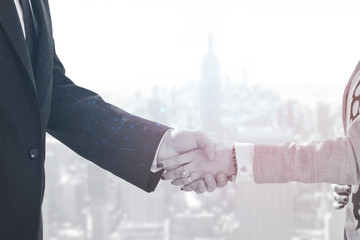 partnership handshake