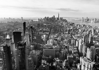 ニューヨーク　マンハッタンの摩天楼