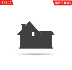 Home icon.House vector icon 