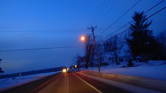 conduire de nuit