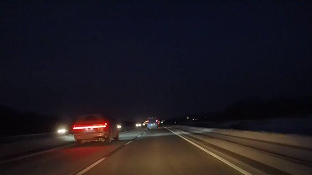 conduire de nuit