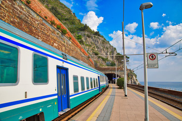 Manarola train station, Cinque Terre