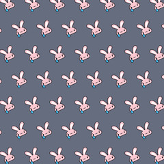 Rabbit - emoji pattern 54