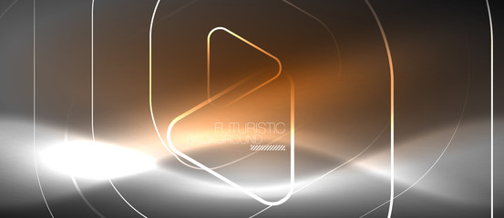 Vector neon color abstract background