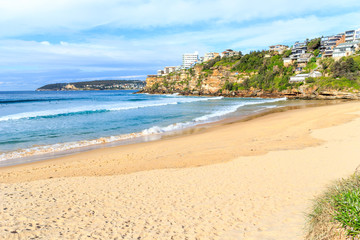 Queenscliff Head and the beach