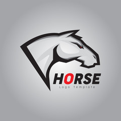vector horse logo