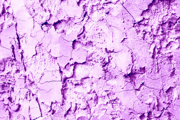 soft violet  color grunge broken concrete  wall texture background