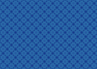 Abstract circles blue pattern background
