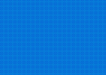 Geometric shapes pattern blue background