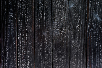 black wood background