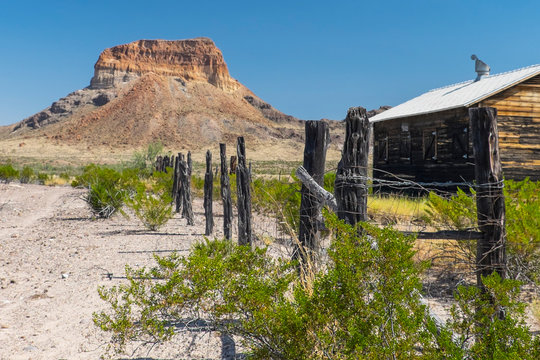 Castolon Peak in Big Bend National Park