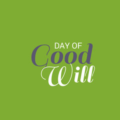 Good day will come.
