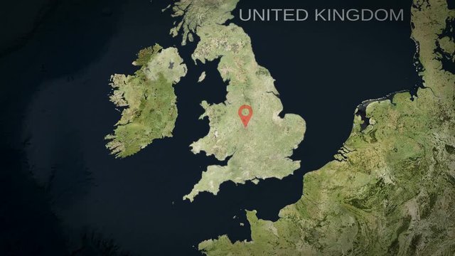 4K City Zoom: Birmingham &ndash; United Kingdom